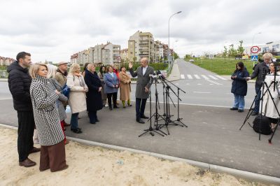 Konferencja prasowa Prezydenta Miasta Rzeszowa, Konrada Fijołka. Fot. Grzegorz Bukała / Urząd Miasta Rzeszowa